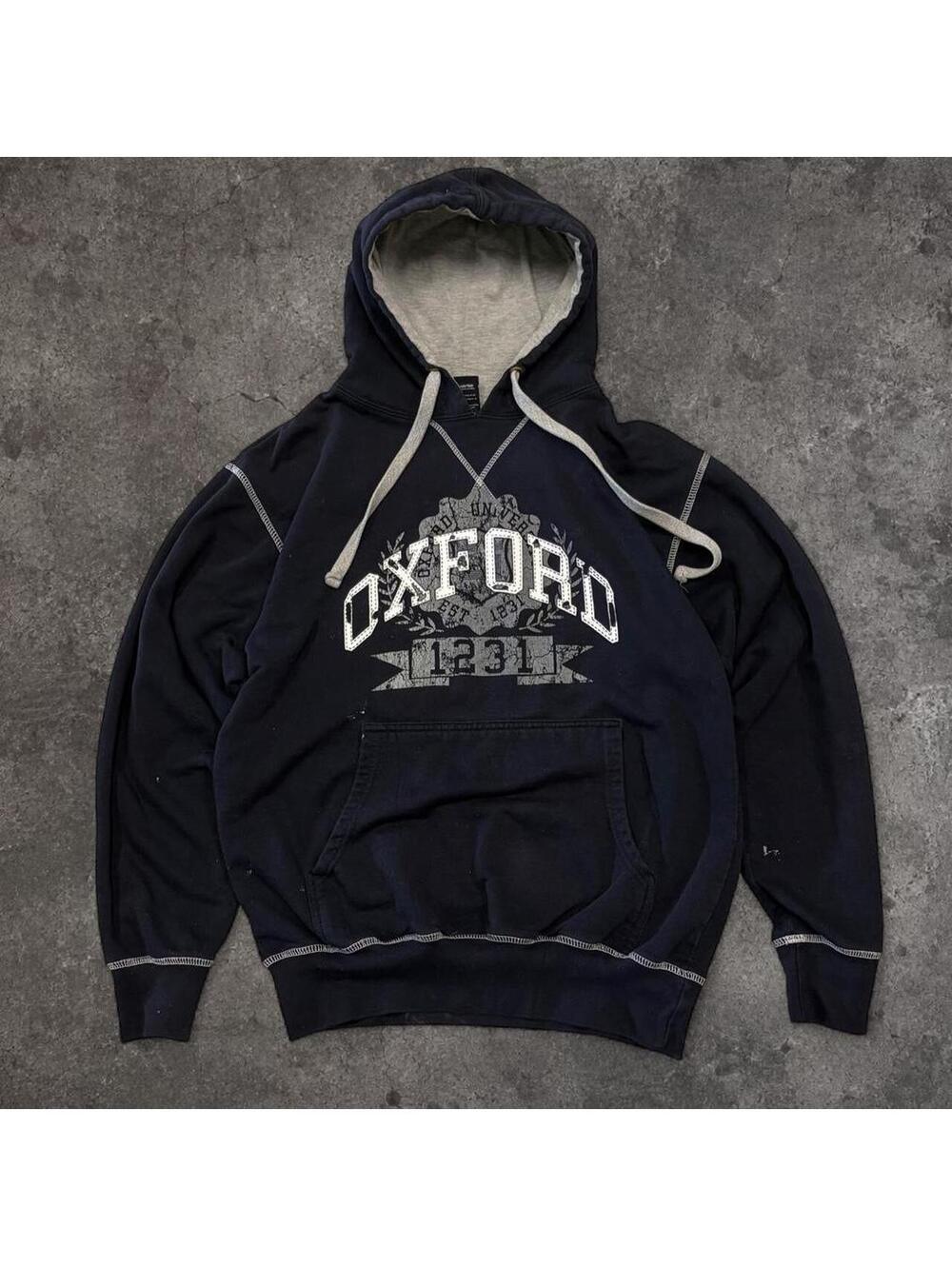Y2K Oxford University Hoodie